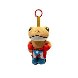 Bad Bunny Benito El Sapo Concho Boxeador DTMF Frog Plush Pendant Keychain Doll